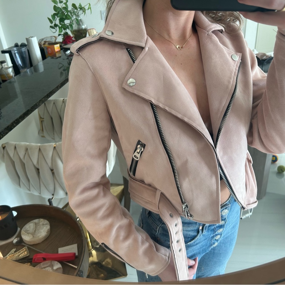 Saks Fifth Avenue suede jacket